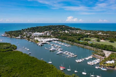 Aerial Image of PORT DOUGLAS