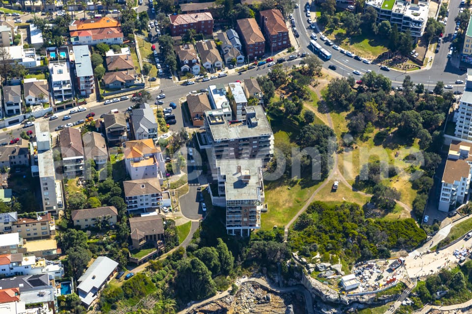 Aerial Image of Hunter Park, Bondi