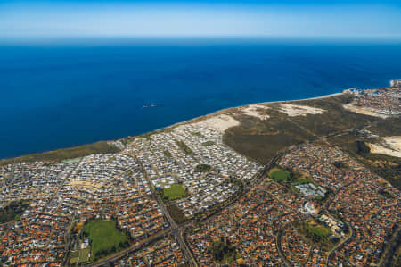 Aerial Image of BURNS BEACH