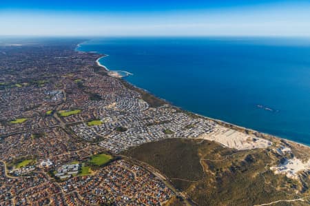 Aerial Image of BURNS BEACH