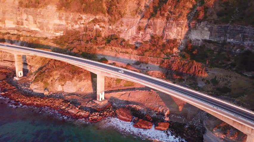 Aerial Image of SEA CLIFF BRIDGE