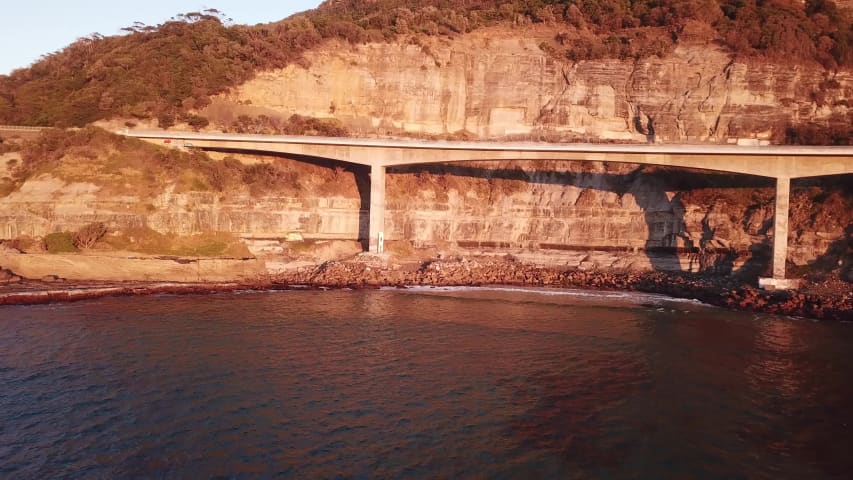 Aerial Image of SEA CLIFF BRIDGE