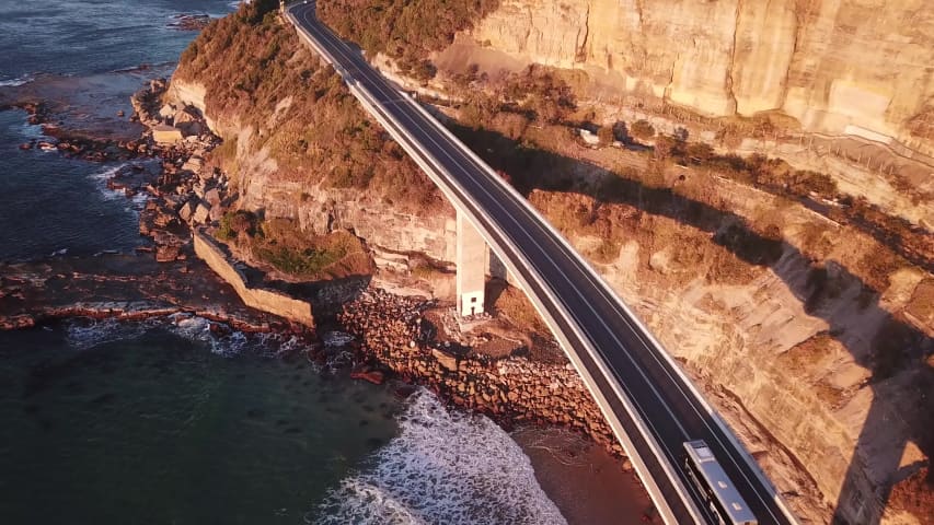 Aerial Image of SEA CLIFF BRIDGE