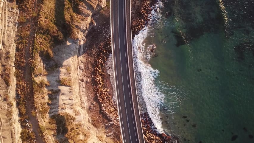 Aerial Image of SEA CLIFF BRIDGE