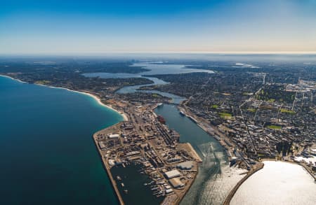 Aerial Image of NORTH FREMANTLE