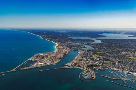 Aerial Image of FREMANTLE