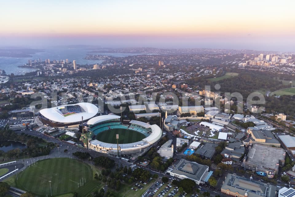 Aerial Image of Moore Park