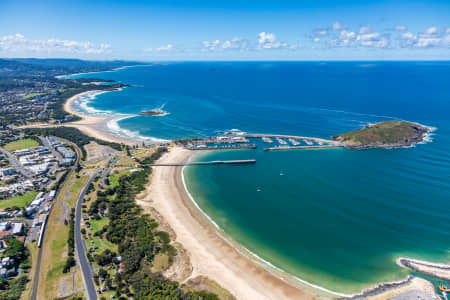 Aerial Image of COFFS HARBOUR