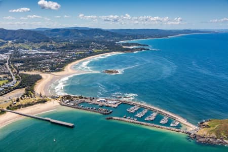 Aerial Image of COFFS HARBOUR