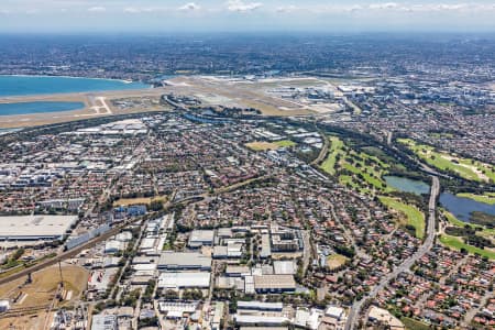 Aerial Image of BANKSMEADOW