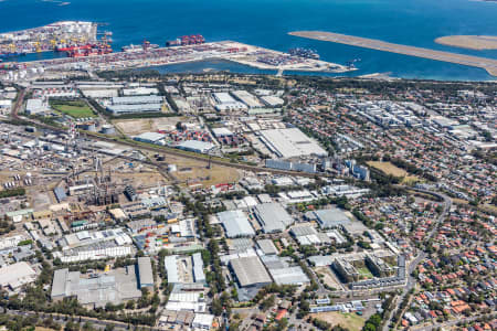 Aerial Image of BANKSMEADOW