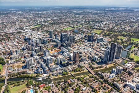 Aerial Image of PARRAMATTA