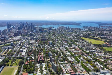 Aerial Image of REDFERN TO SYDNEY CBD