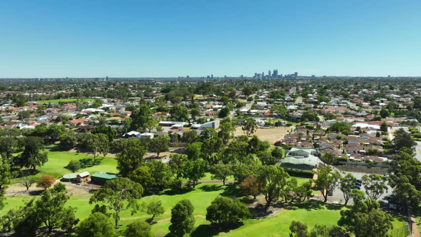 Aerial Image of BAYSWATER