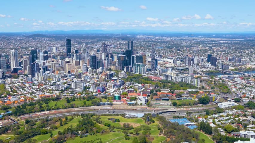 Aerial Image of SOUTH BRISBANE