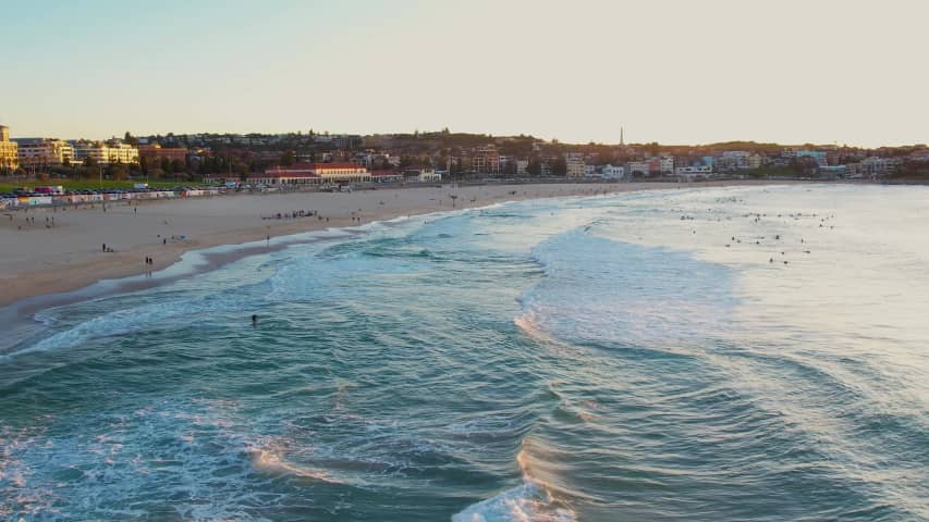 Aerial Image of BONDI BEACH SURF