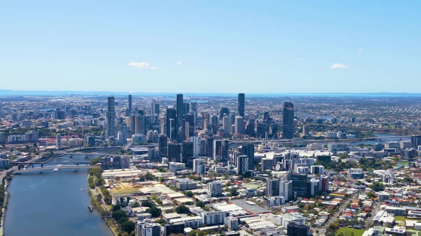 Aerial Image of SOUTH BRISBANE