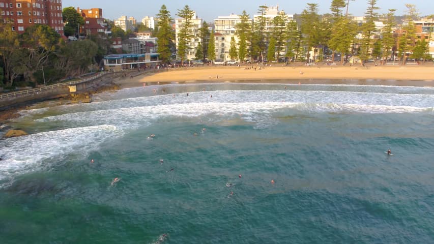 Aerial Image of SOUTH MANLY BEACH