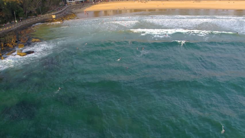 Aerial Image of SOUTH MANLY BEACH