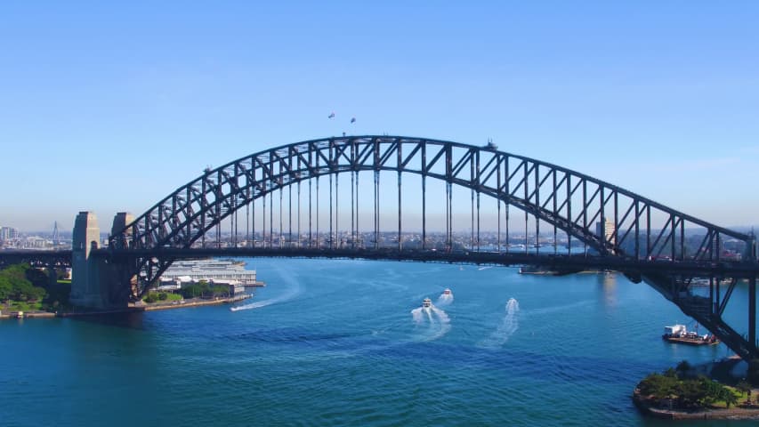 Aerial Image of SYDNEY HARBOUR BRIDGE