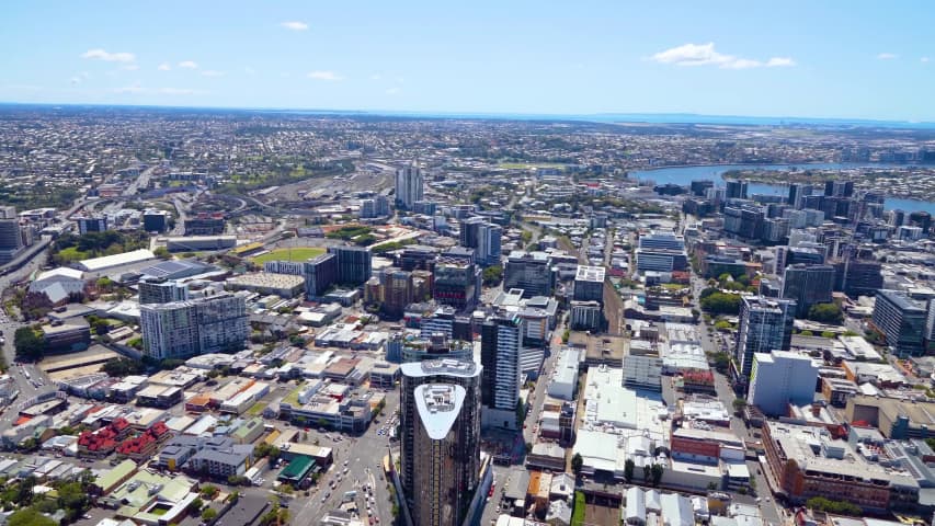 Aerial Image of FORTITUDE VALLEY LOOKING EAST