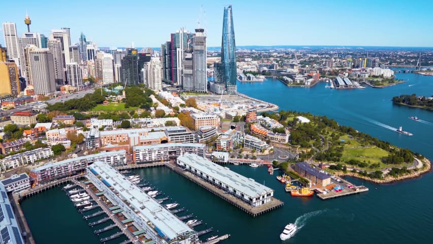 Aerial Image of MILLERS POINT LOW LEVEL