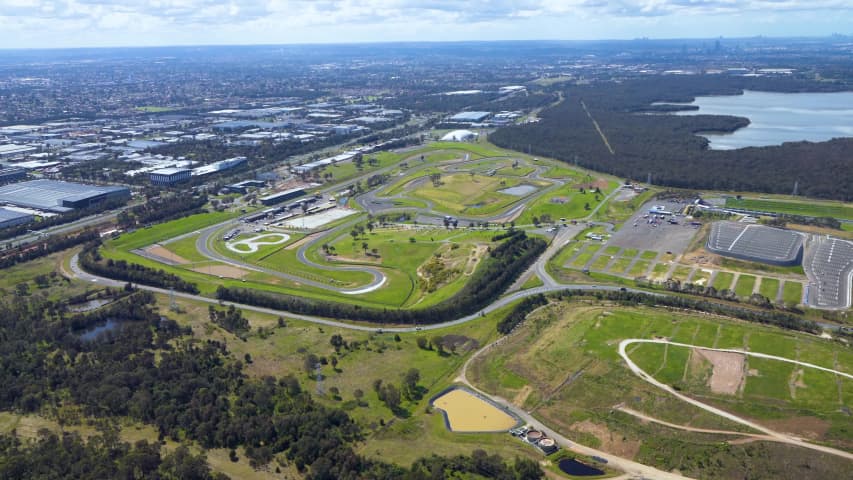Aerial Image of EASTERN CREEK RACEWAY