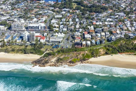 Aerial Image of BURLEIGH HEADS