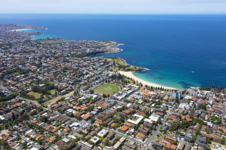 Aerial Image of COOGEE BEACH, SHOPS AND HOMES