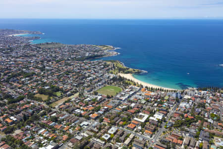 Aerial Image of COOGEE BEACH, SHOPS AND HOMES