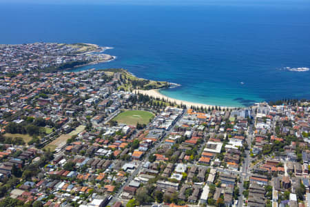 Aerial Image of COOGEE BEACH, SHOPS AND HOMES