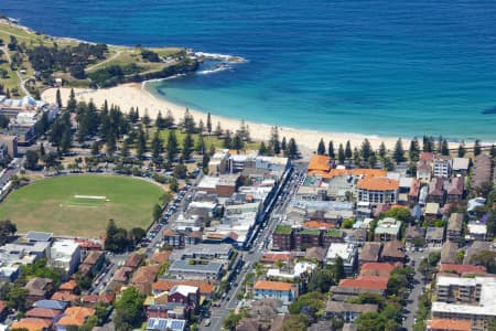 Aerial Image of COOGEE BEACH, SHOPS AND HOMES