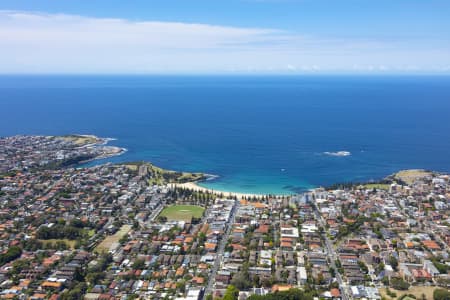 Aerial Image of COOGEE BEACH, SHOPS AND HOMES
