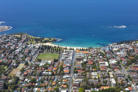 Aerial Image of COOGEE BEACH, SHOPS AND HOMES