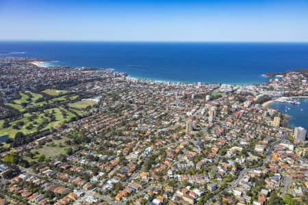 Aerial Image of BALGOWLAH