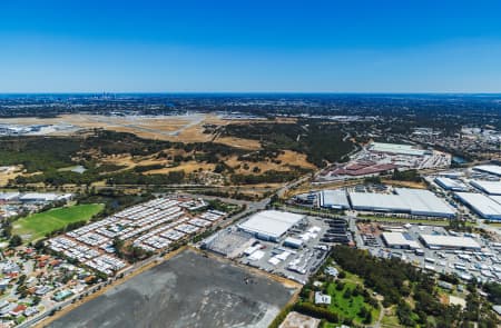 Aerial Image of PERTH AIRPORT
