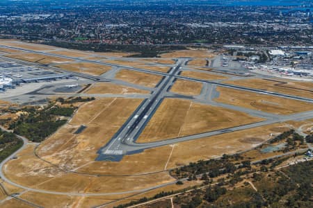 Aerial Image of PERTH AIRPORT