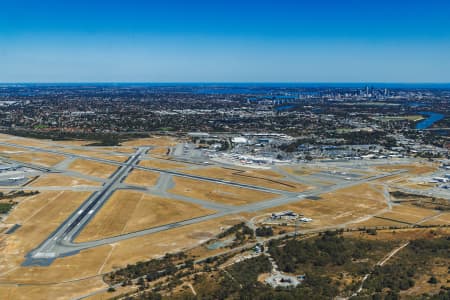 Aerial Image of PERTH AIRPORT