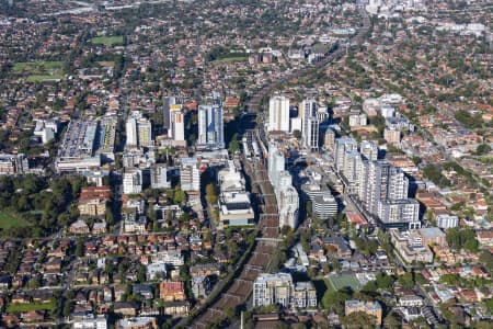 Aerial Image of BURWOOD