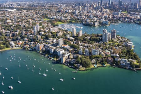 Aerial Image of DARLING POINT