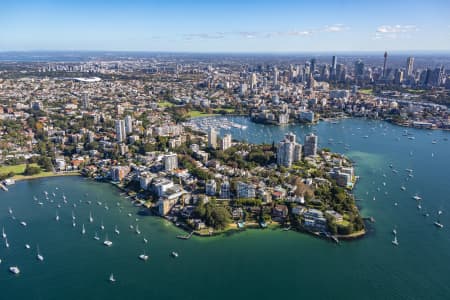 Aerial Image of DARLING POINT