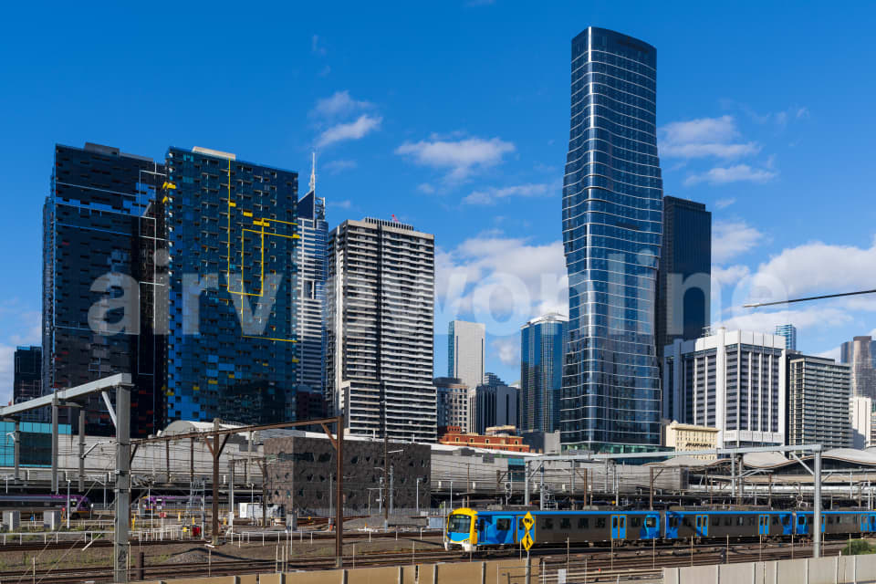 Aerial Image of Docklands Melbourne