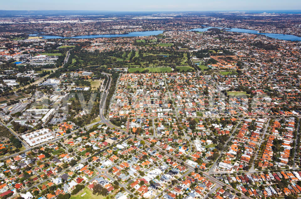 Aerial Image of Kensington
