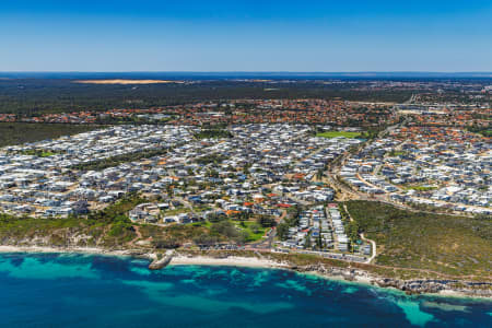 Aerial Image of BURNS BEACH