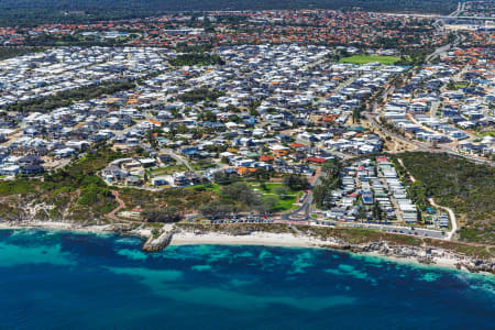 Aerial Image of BURNS BEACH