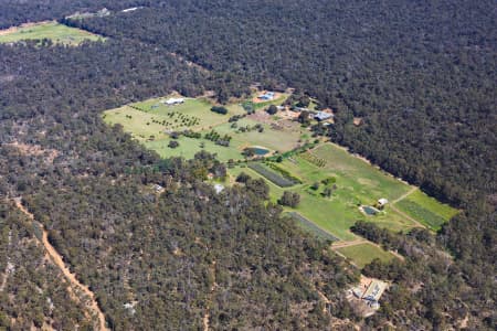 Aerial Image of PAULLS VALLEY