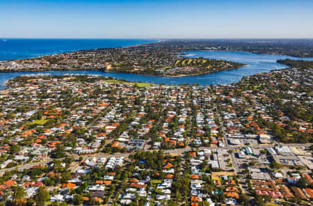 Aerial Image of EAST FREMANTLE