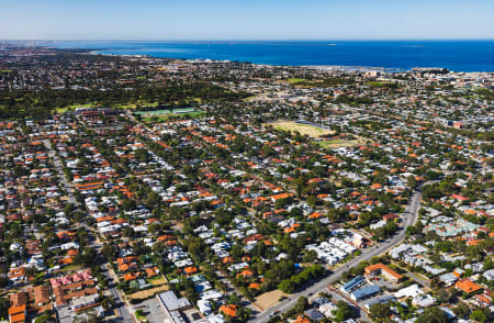 Aerial Image of EAST FREMANTLE