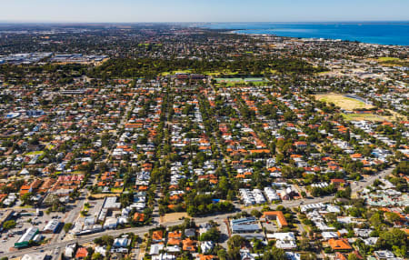 Aerial Image of EAST FREMANTLE