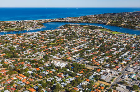 Aerial Image of EAST FREMANTLE
